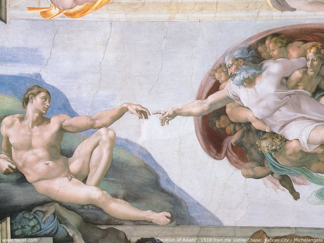 michelangelo1 creation of Adam.jpg, 407 KB